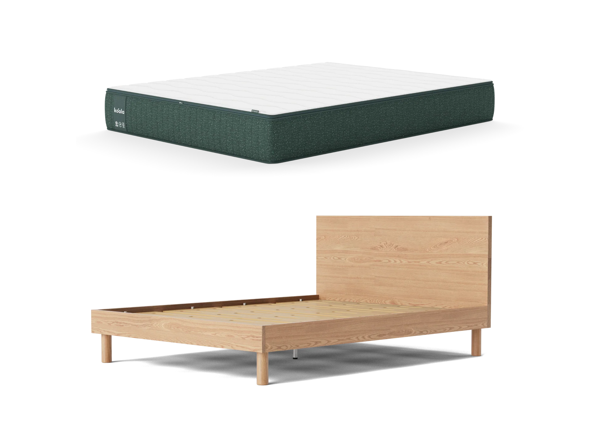 Koala Plus Mattress & Balmain Bed Base Bundle