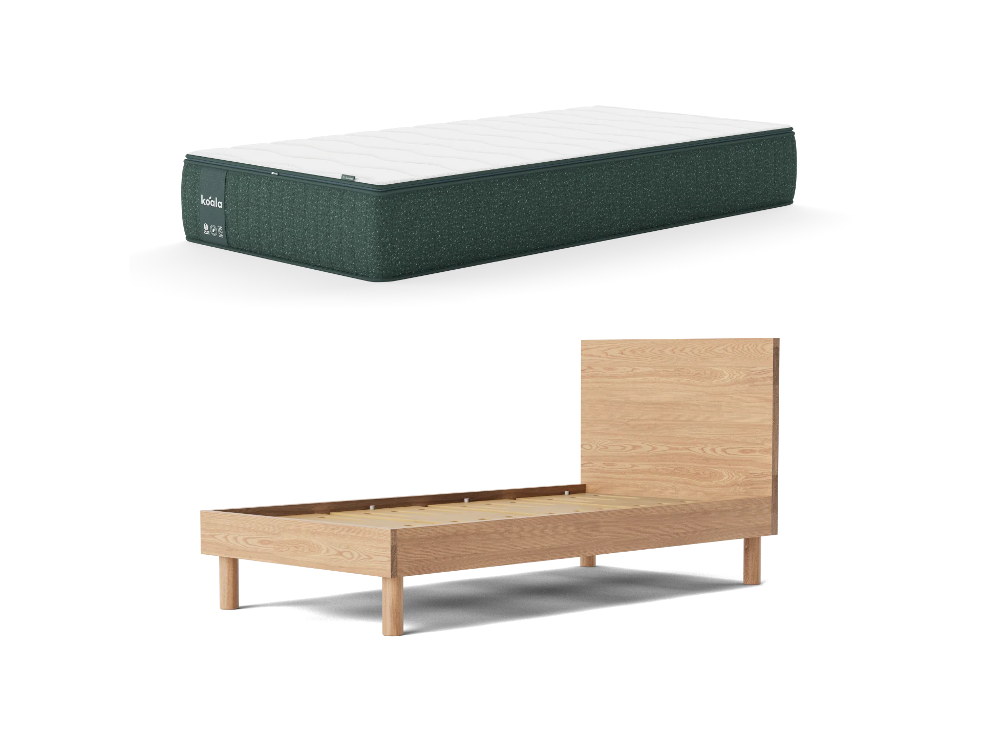 Koala Plus Mattress & Balmain Bed Base Bundle - Image 2