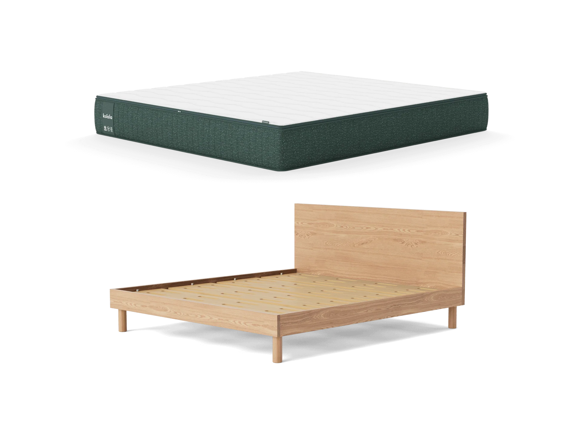 Koala Polar+ Mattress & Balmain Bed Base Bundle - Image 2