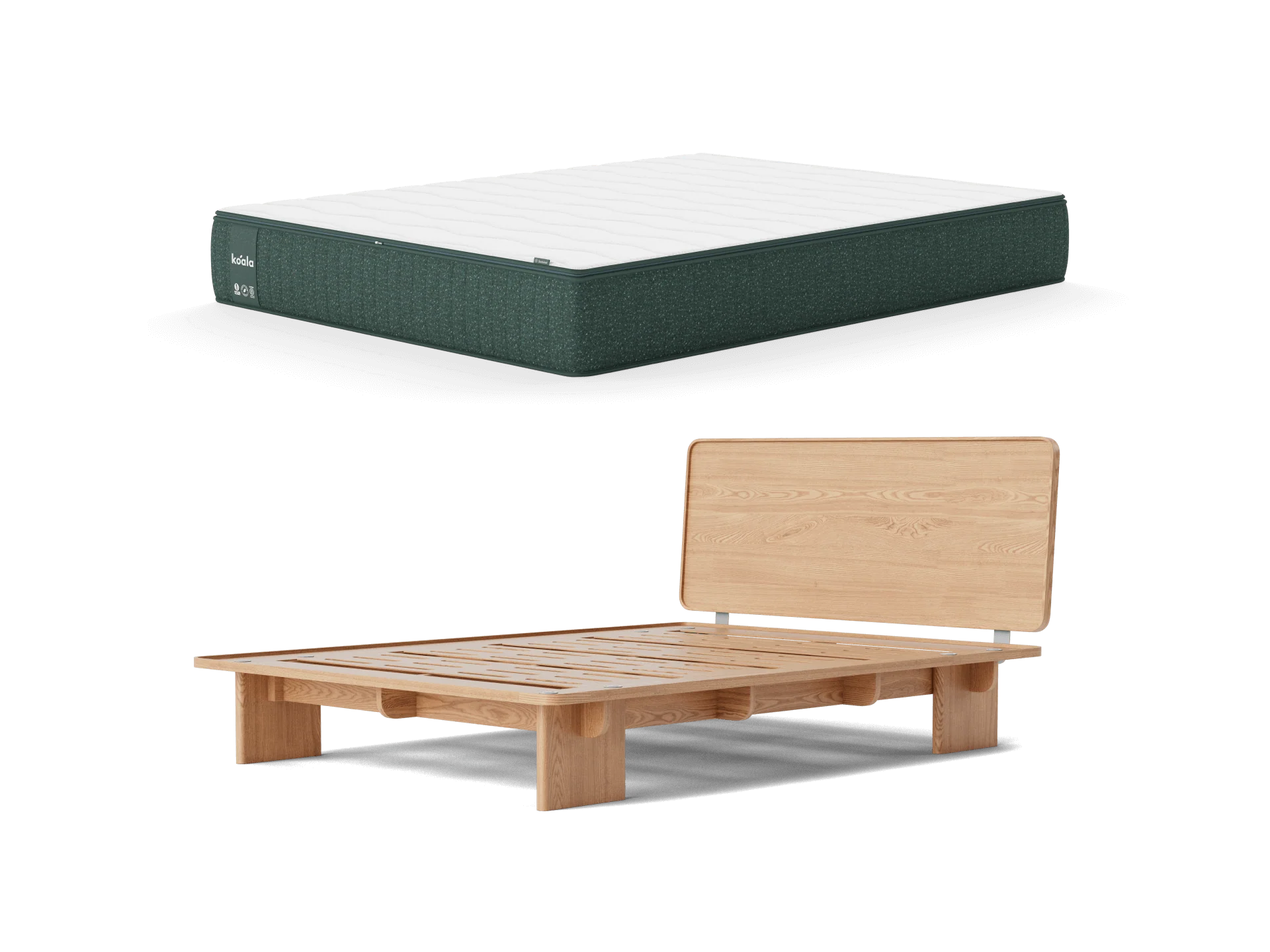 Koala Polar+ Mattress & Kirribilli Bed Base Bundle